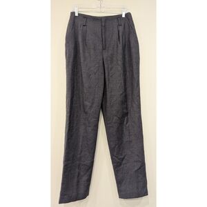 Sundance Catalog Grey 100% Wool Dress Pants Size 8